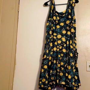 Effie’s Heart sleeveless lemon dress, 3 x